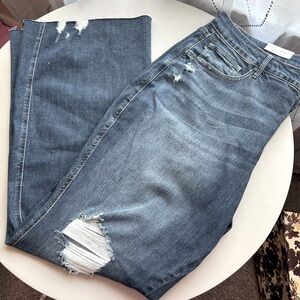 Judy Blue NWT! Medium Wash High Waist Flare Plus 24